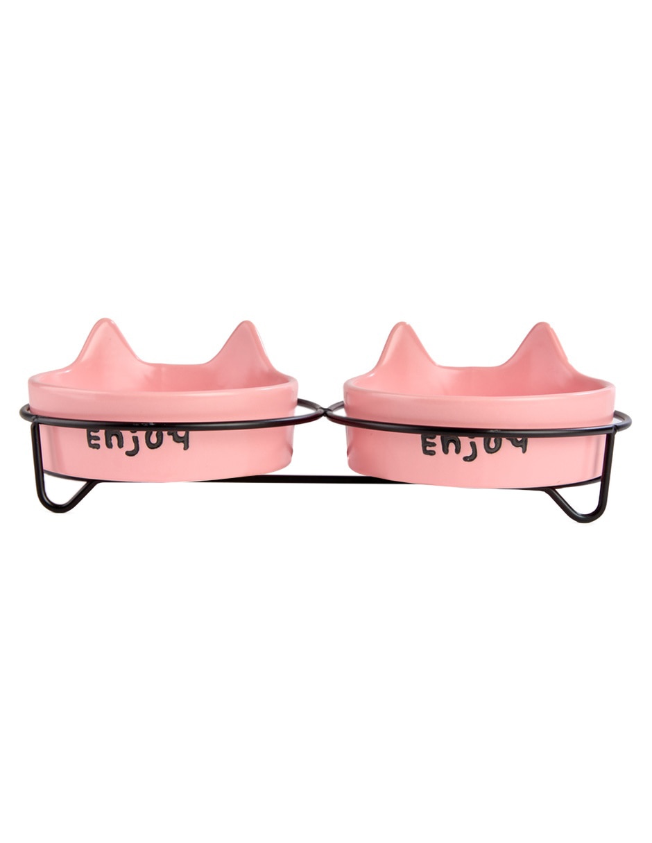 Set plato para gato 200 ml 2