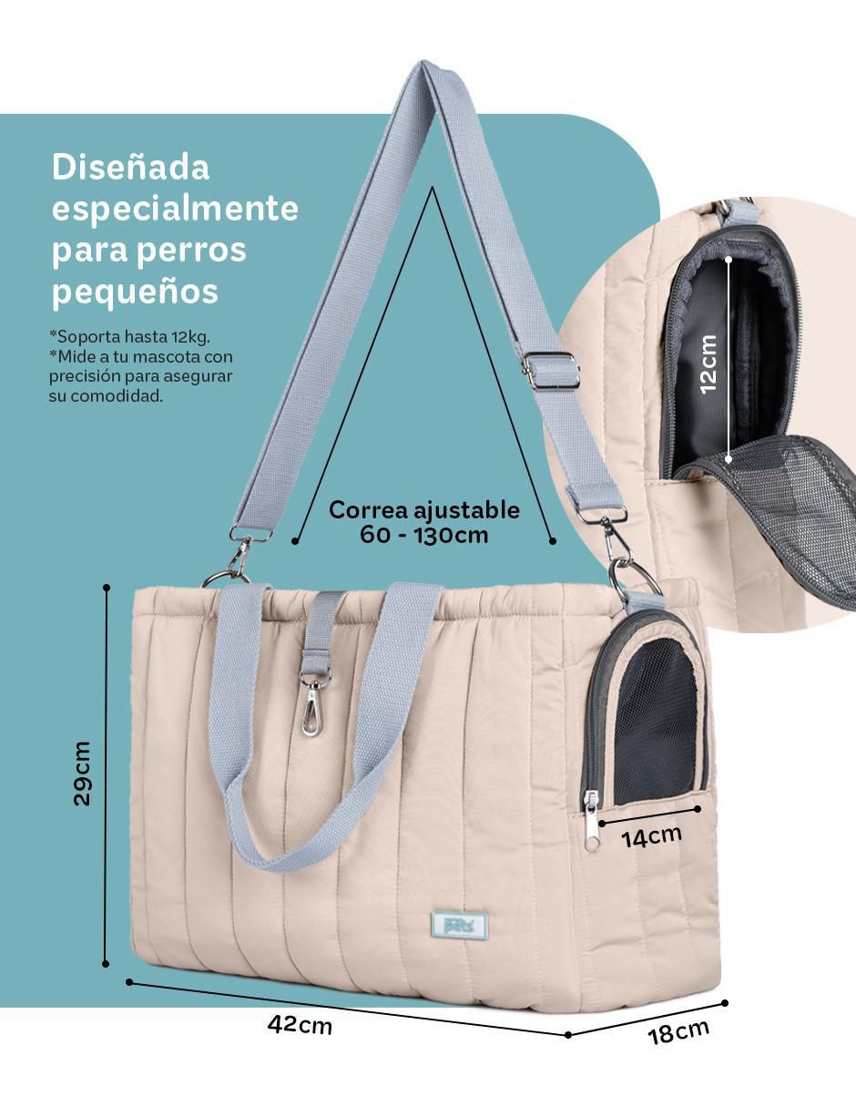 Bolsa transportadora "para" perro y gato esquimal "de" tela