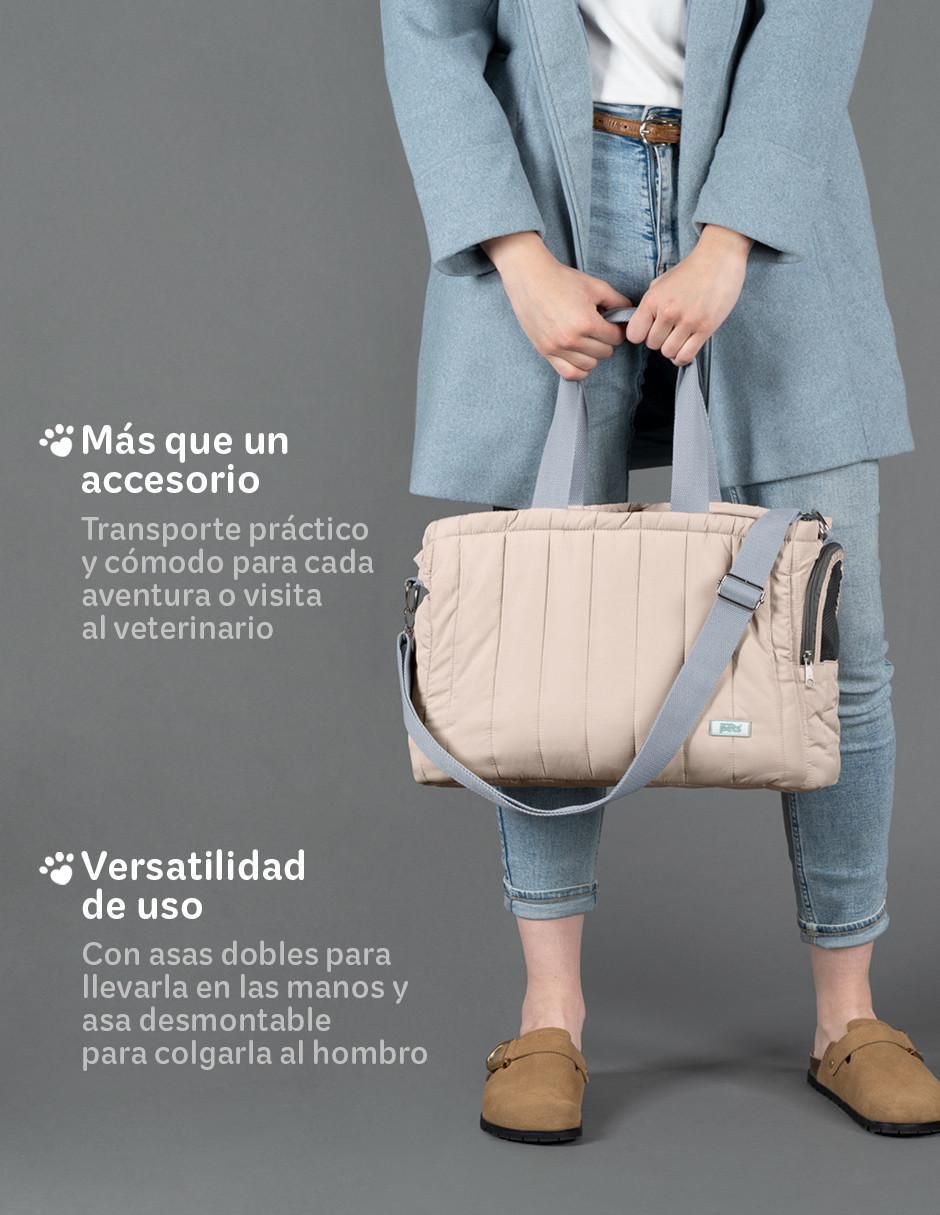 Bolsa transportadora "para" perro y gato esquimal "de" tela