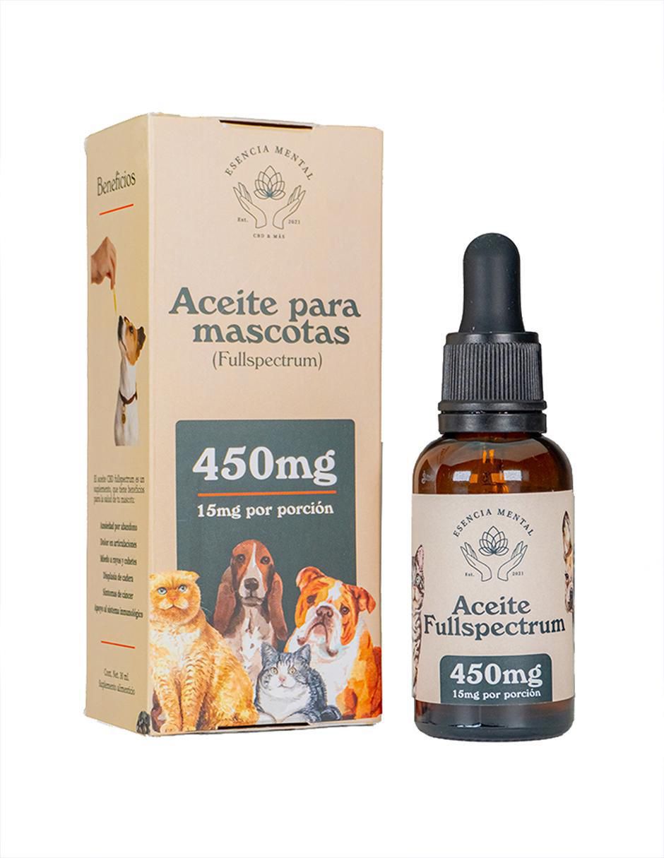 Aceite comestible para mascota