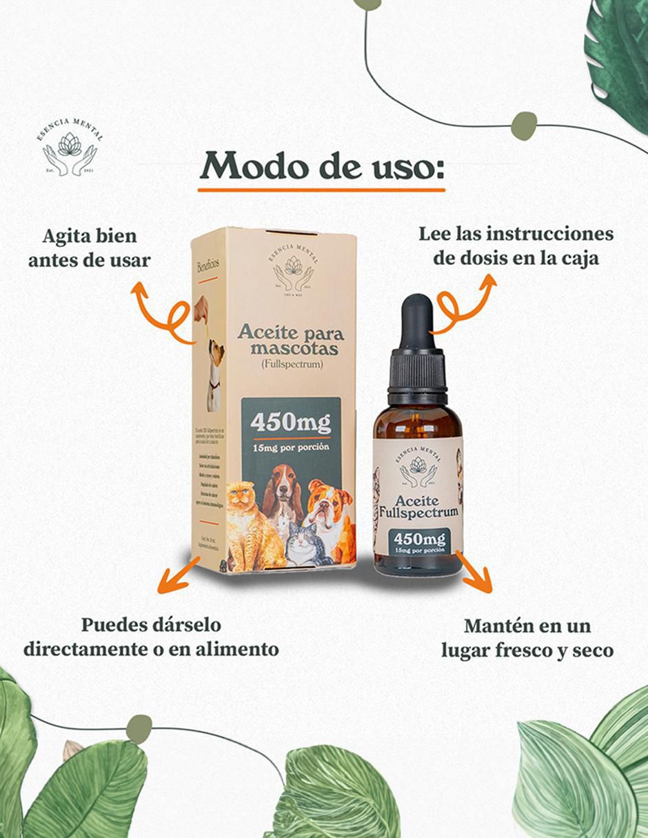 Aceite comestible para mascota 3