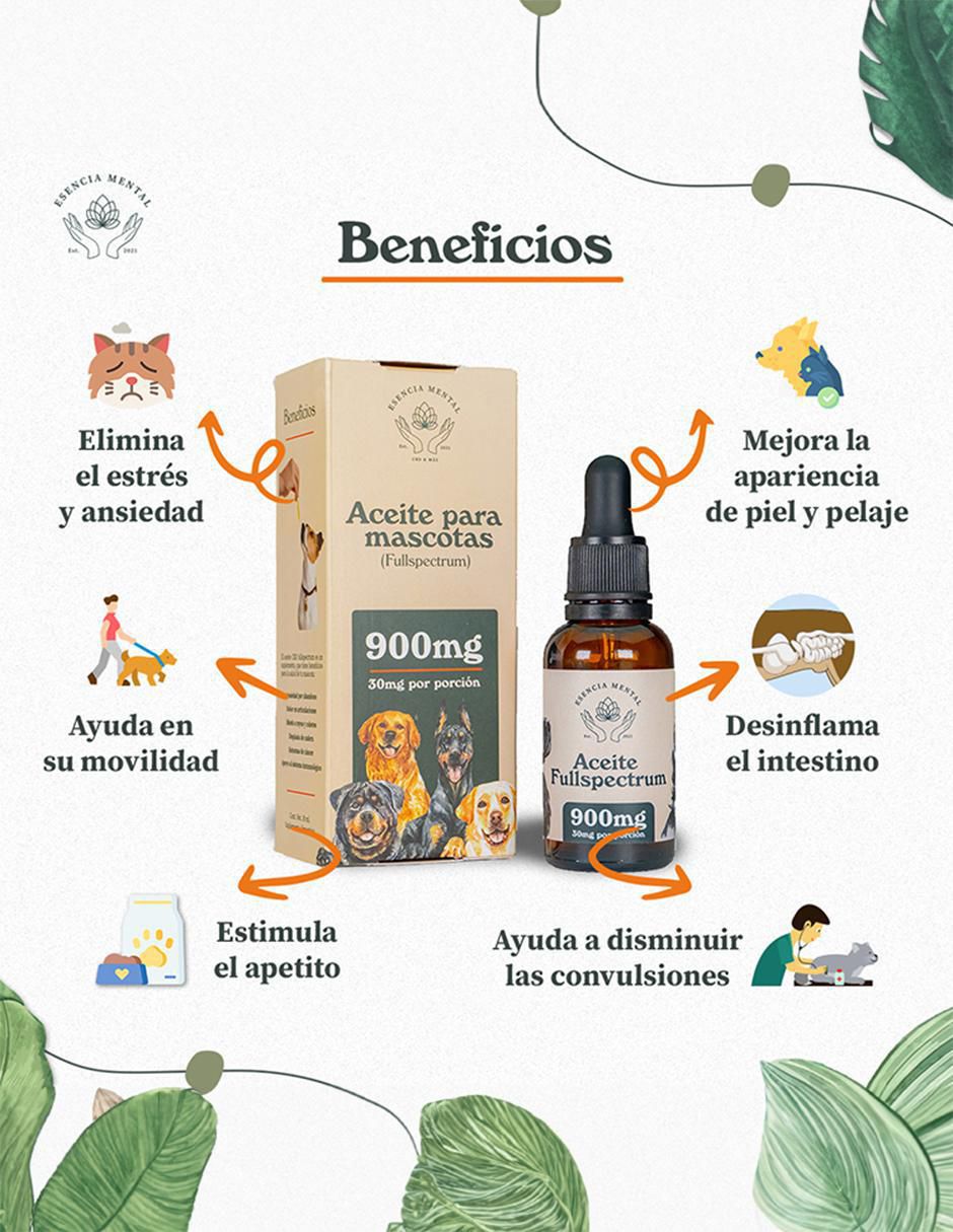 Aceite comestible para mascota perro y gato 2