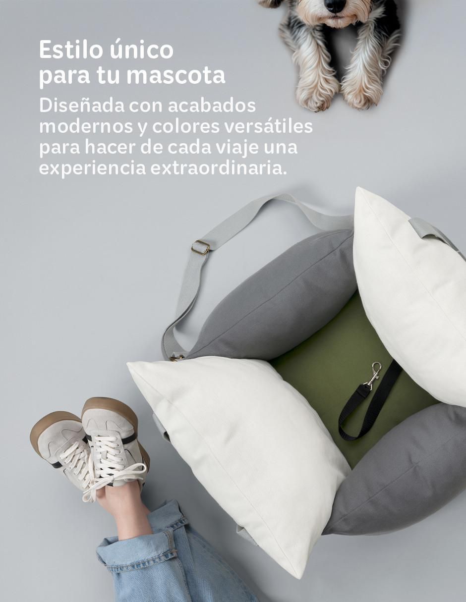 Autoasiento "para" perro y gato esquimal "de" tela