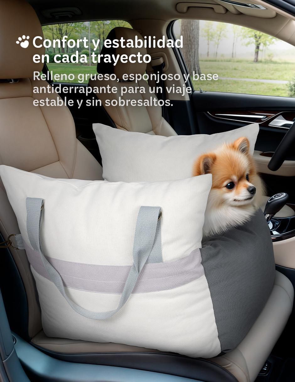 Autoasiento "para" perro y gato esquimal "de" tela