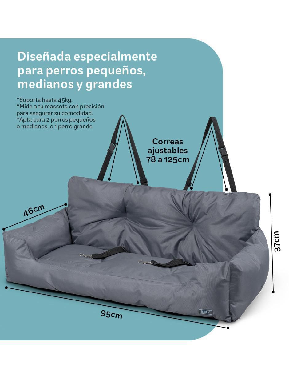 Autoasiento "para" perro y gato esquimal "de" tela
