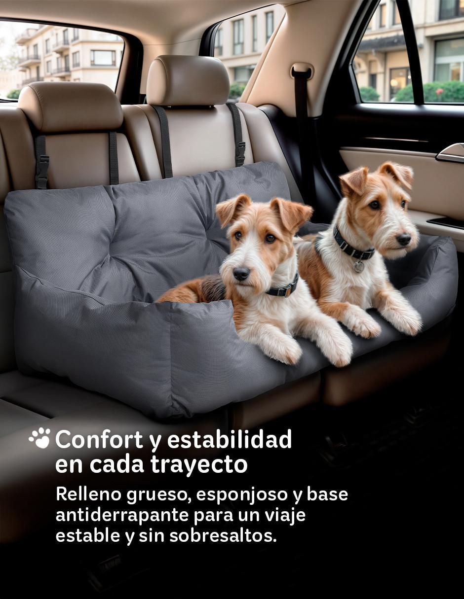 Autoasiento "para" perro y gato esquimal "de" tela