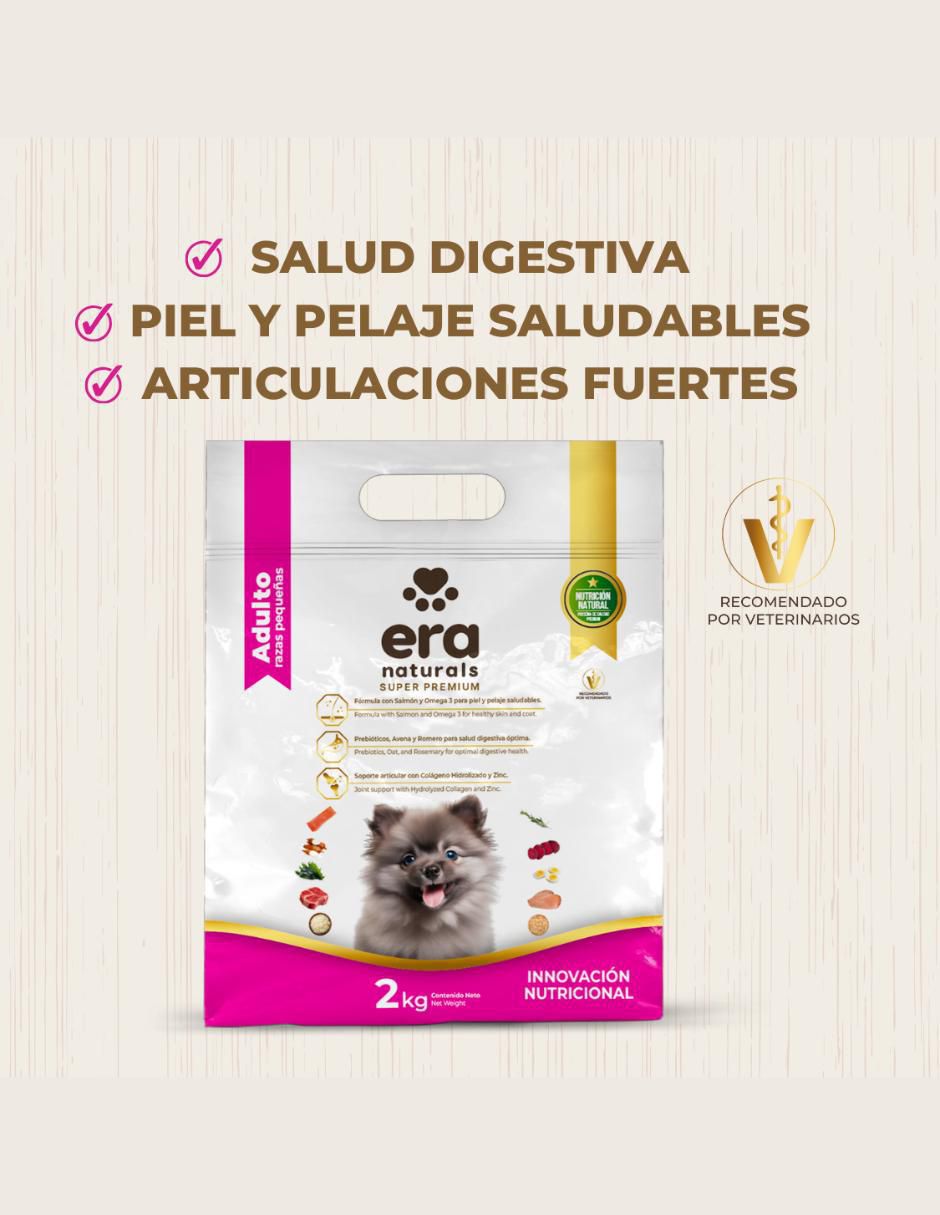 Croqueta de pollo para perro raza pequeña etapa adulto contenido individual 2 kg 4
