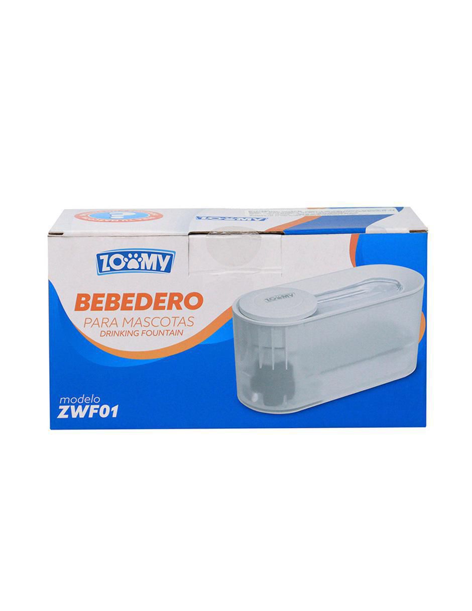 Bebedero transparente para perro y gato 1.5 l 3