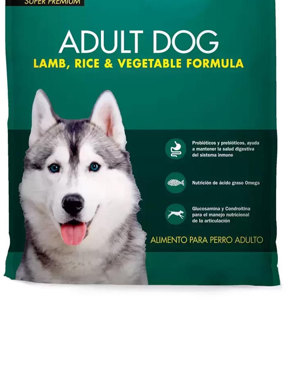 Croqueta de Cordero y arroz para perro etapa adulto contenido 18 kg 2