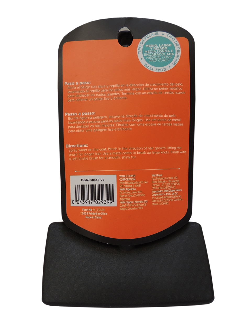 Cepillo de sintético para perro y gato 3