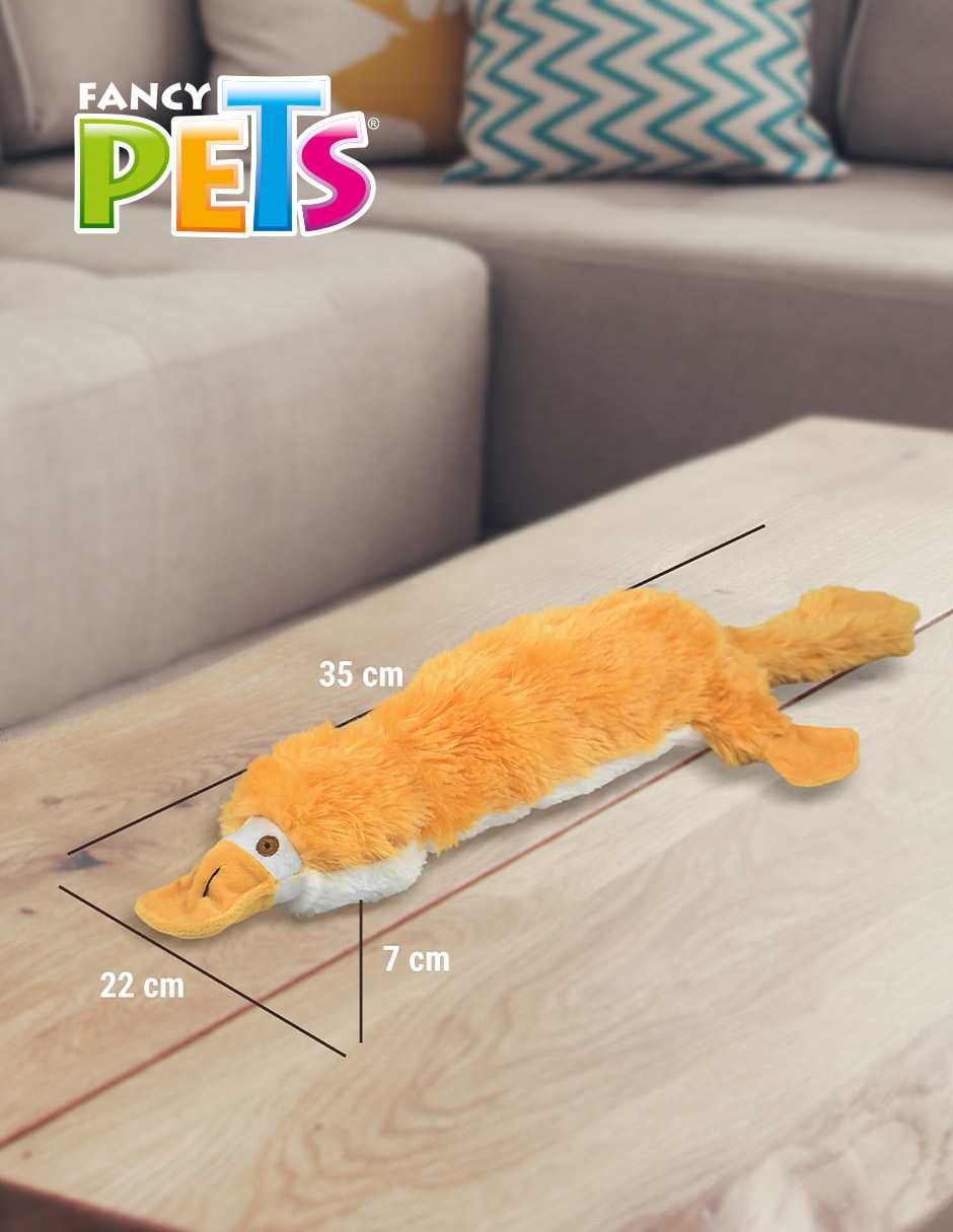 Peluche para perro Ornitorrinco 3