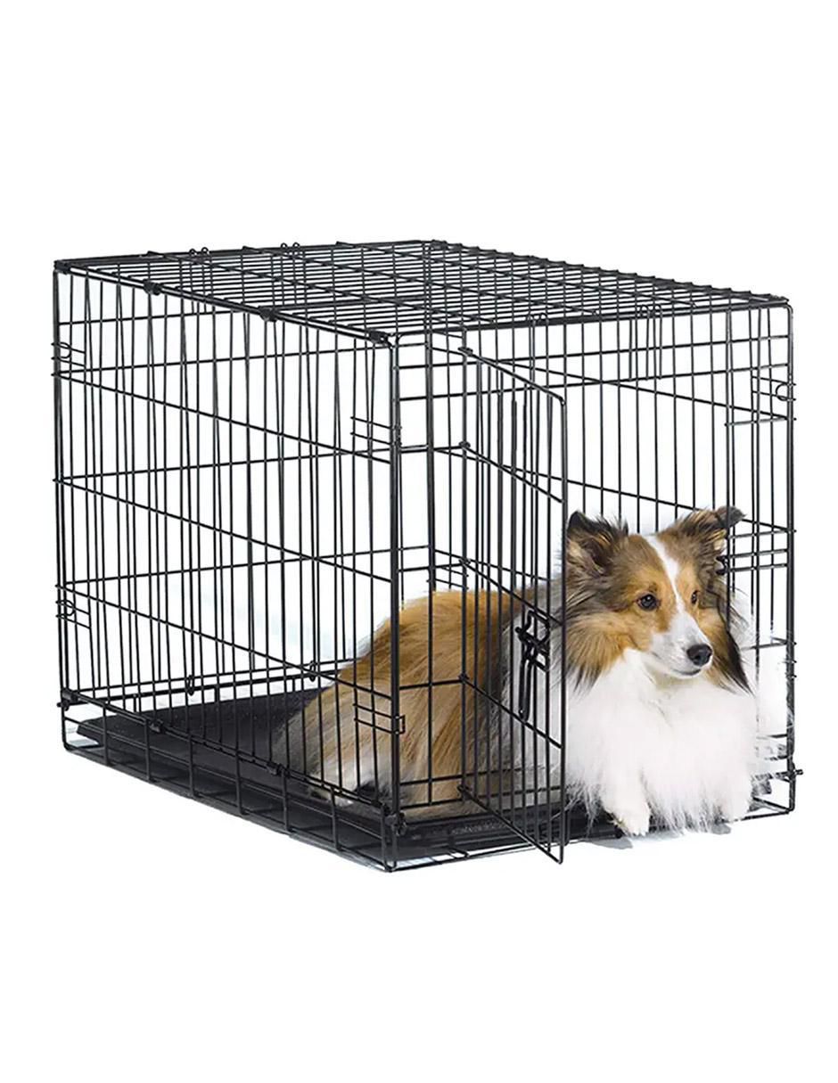 Jaula para perro de acero inoxidable