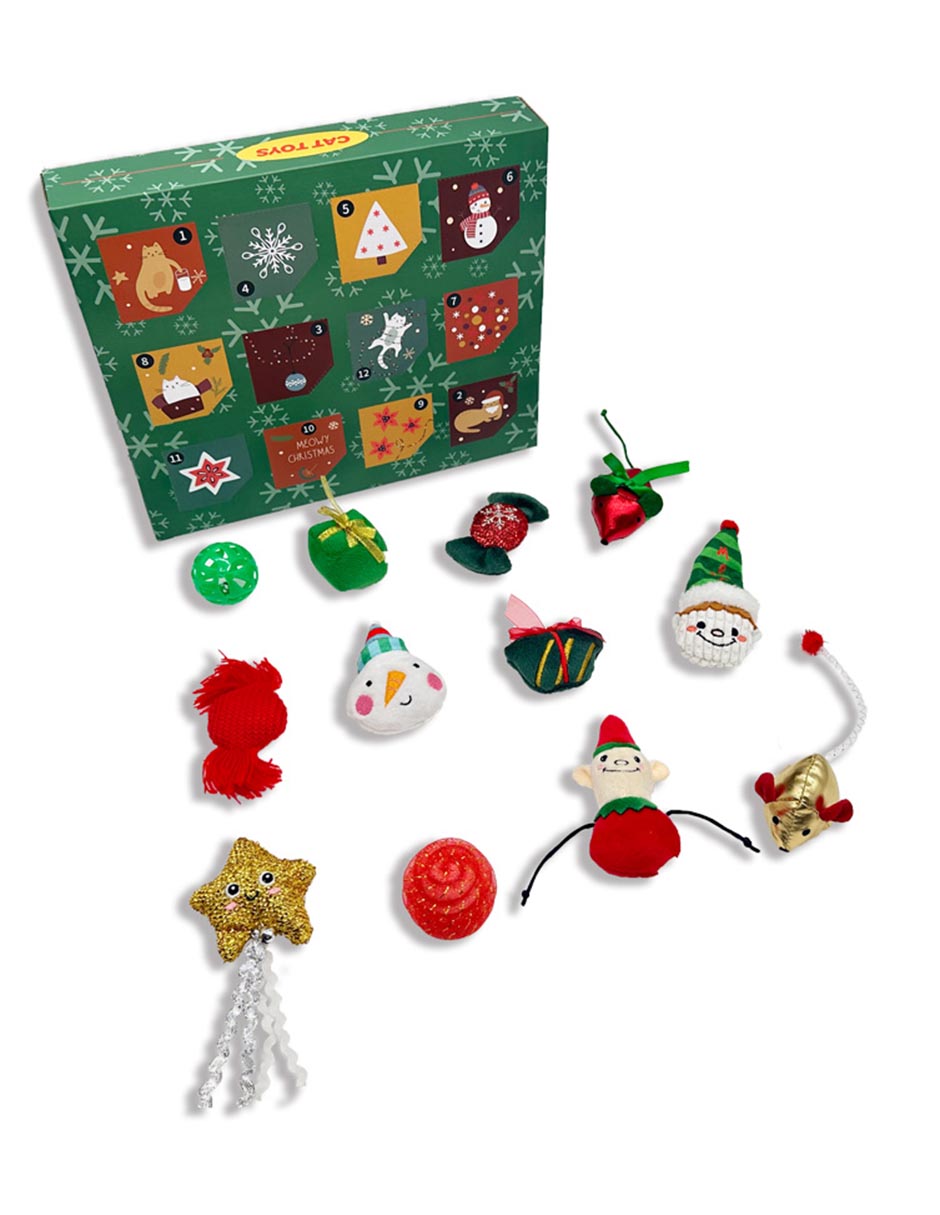 Kit de juguetes para gato Navidad
