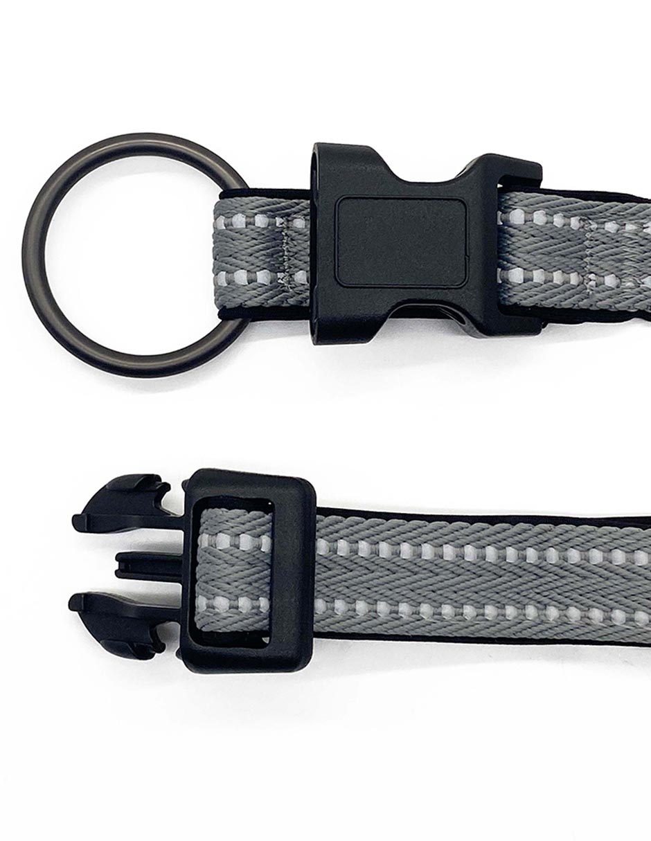COLLAR ZOOPET FW25-B, CH, GRIS