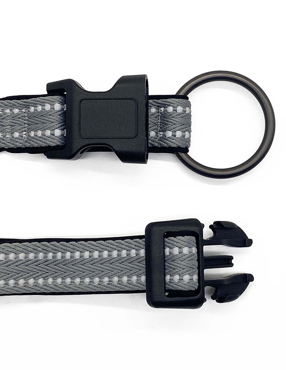 COLLAR ZOOPET FW25-B, G, GRIS