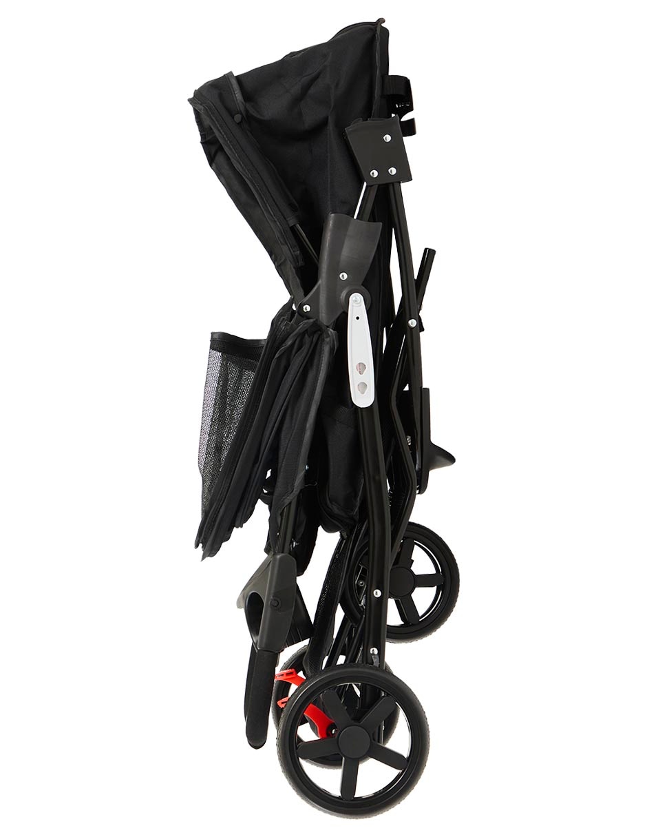 CARRIOLA ZOOPET TRICI, UNITALLA, NEGRO