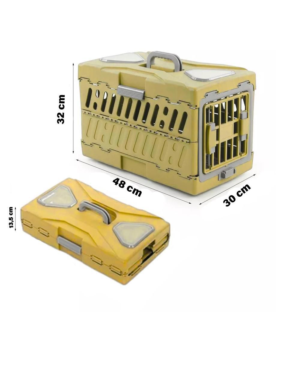 Transportadora "para" perro y gato mr. gadgets "de" plástico