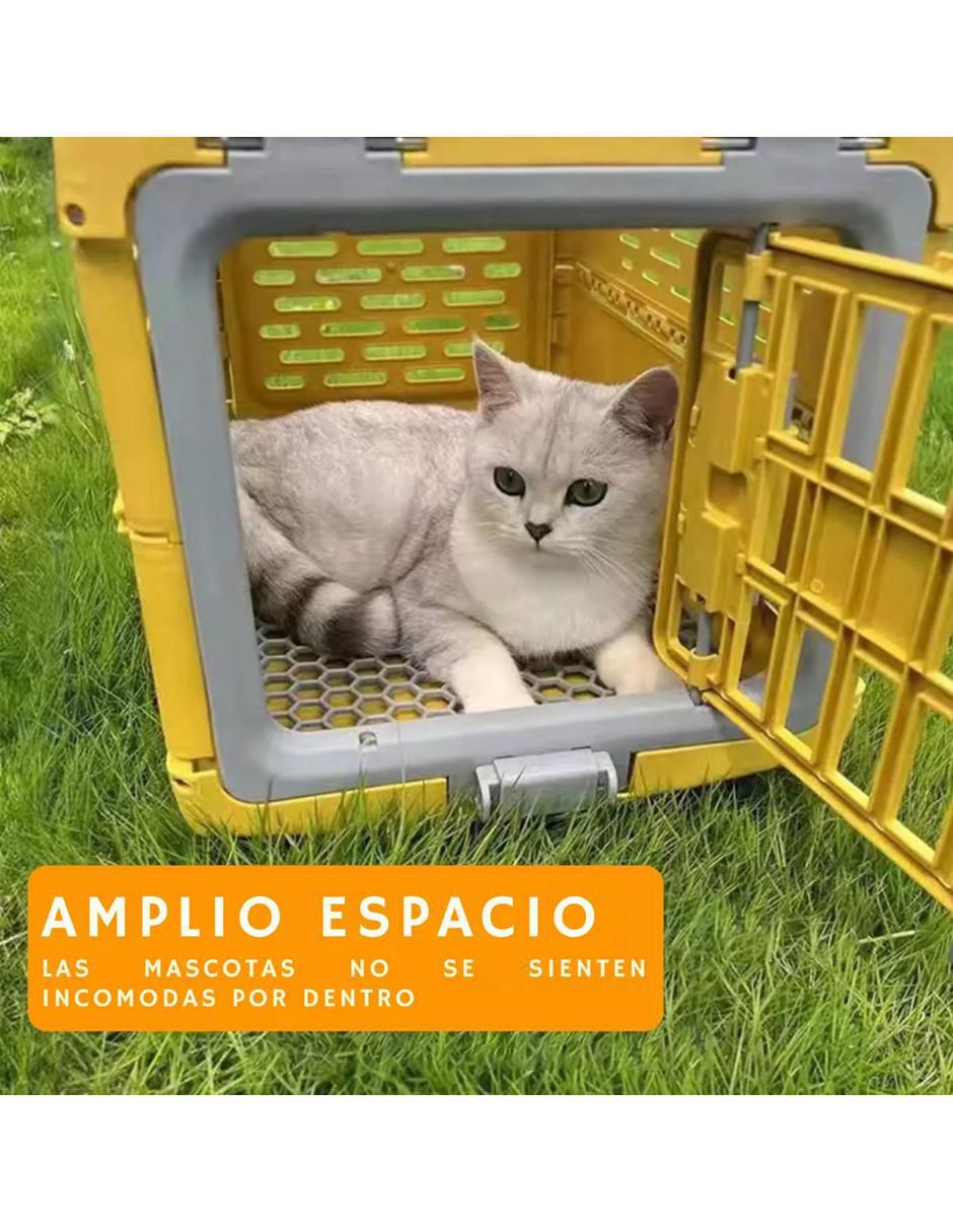 Transportadora "para" perro y gato mr. gadgets "de" plástico