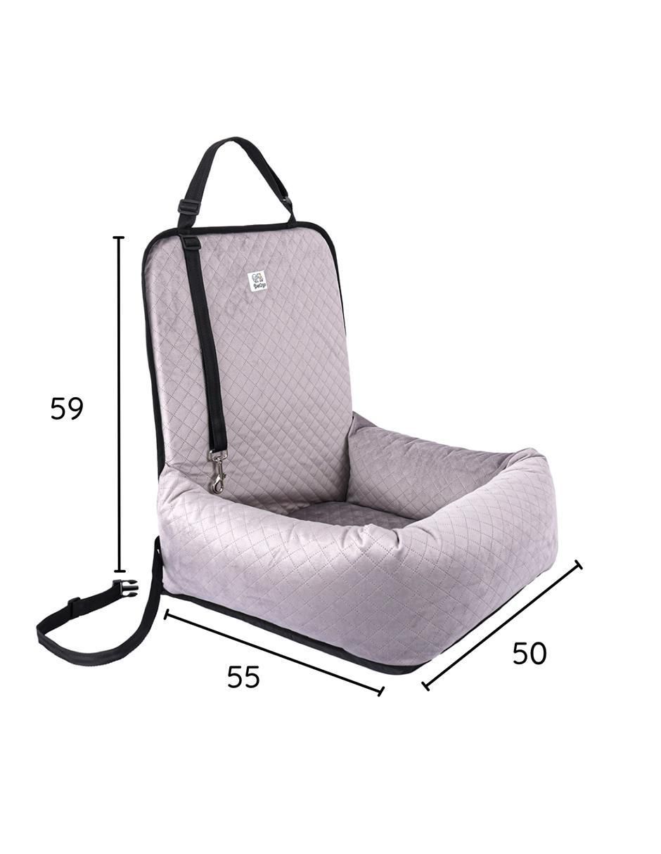 Autoasiento "para" perro y gato pet2go "de" poliéster