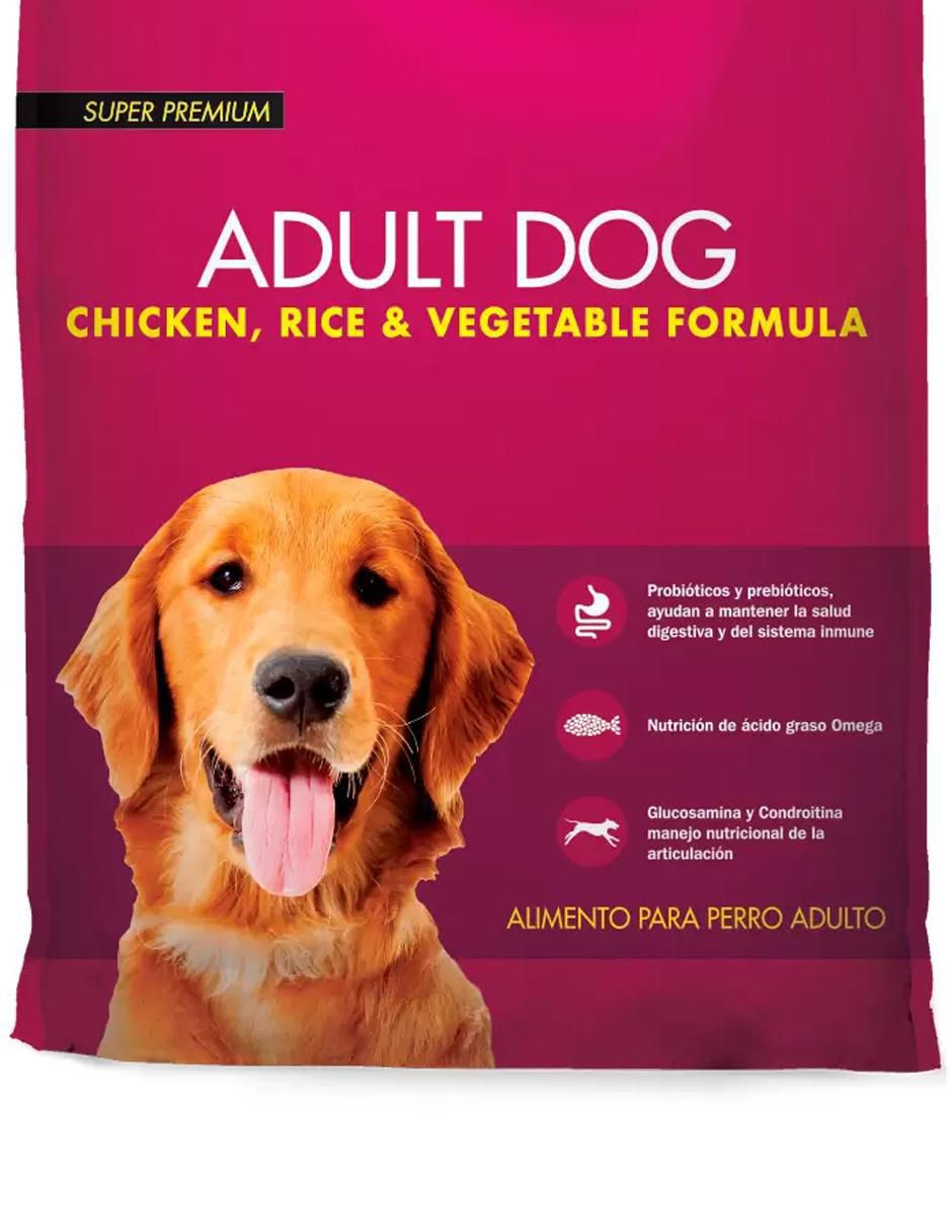 Croqueta de Pollo para perro etapa adulto contenido 18 kg 2