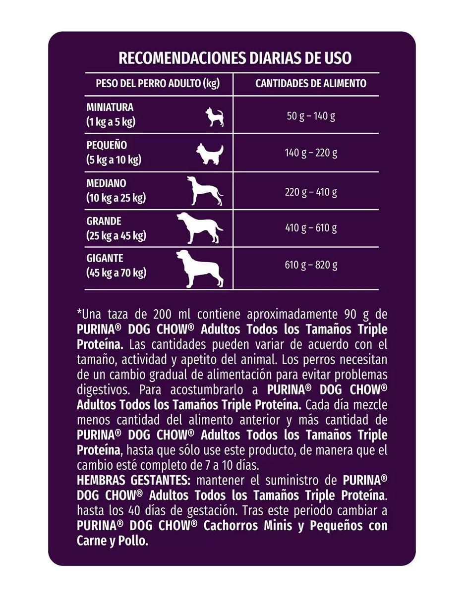Croqueta de Carne con pollo para perro etapa adulto contenido 18 kg 4
