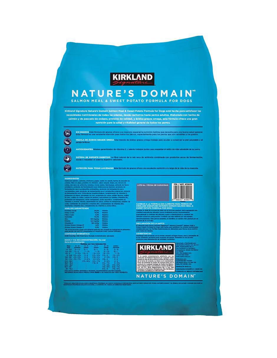 Croqueta de Salmón para perro todas las etapas contenido 15.9 kg 3