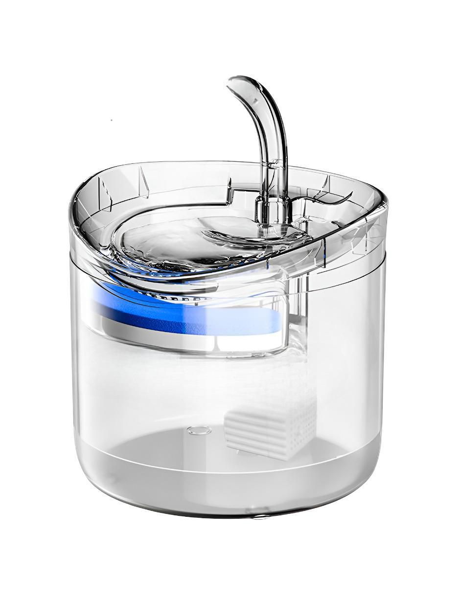 Bebedero transparente para gato 2 L