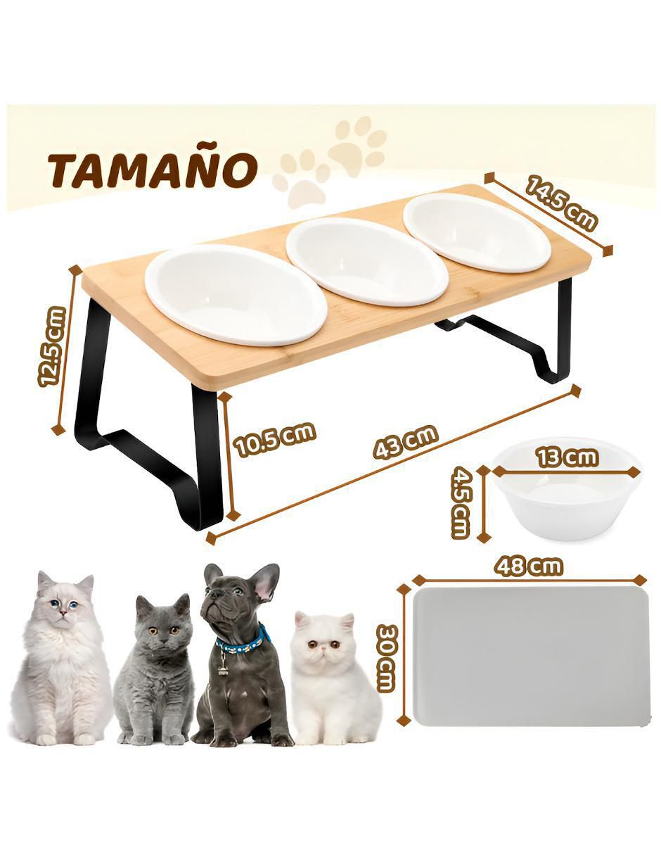 Comedero para gato 500 ml 5