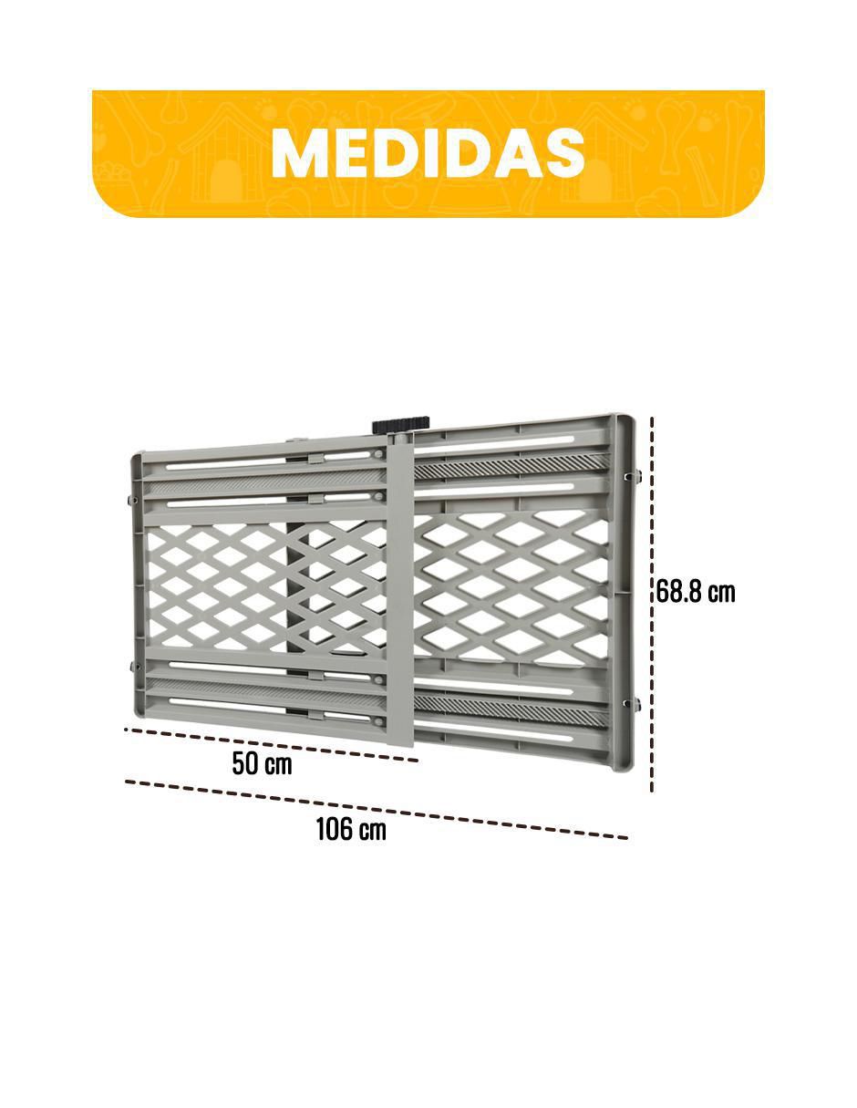 puerta de seguridad de plástico para mascota 9
