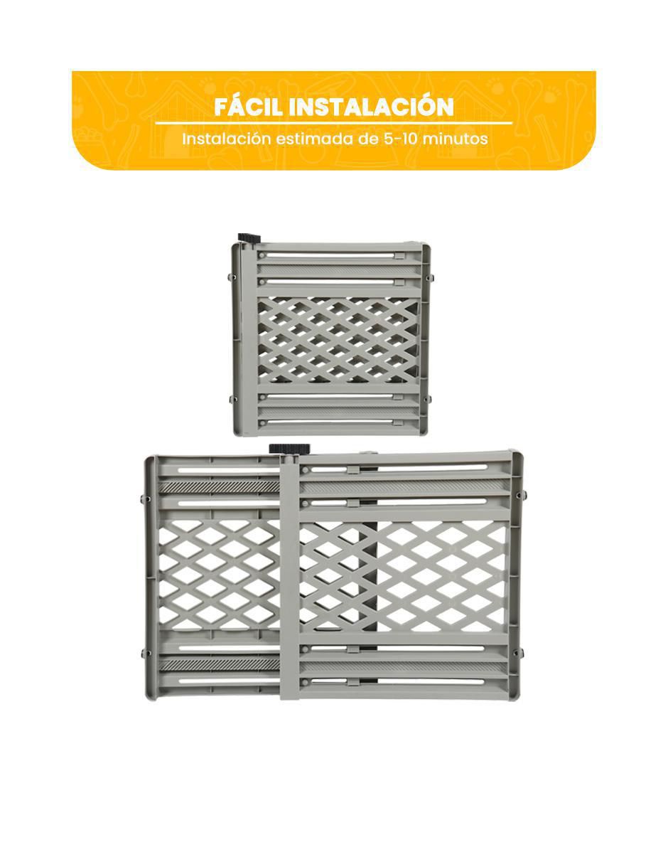 puerta de seguridad de plástico para mascota 3