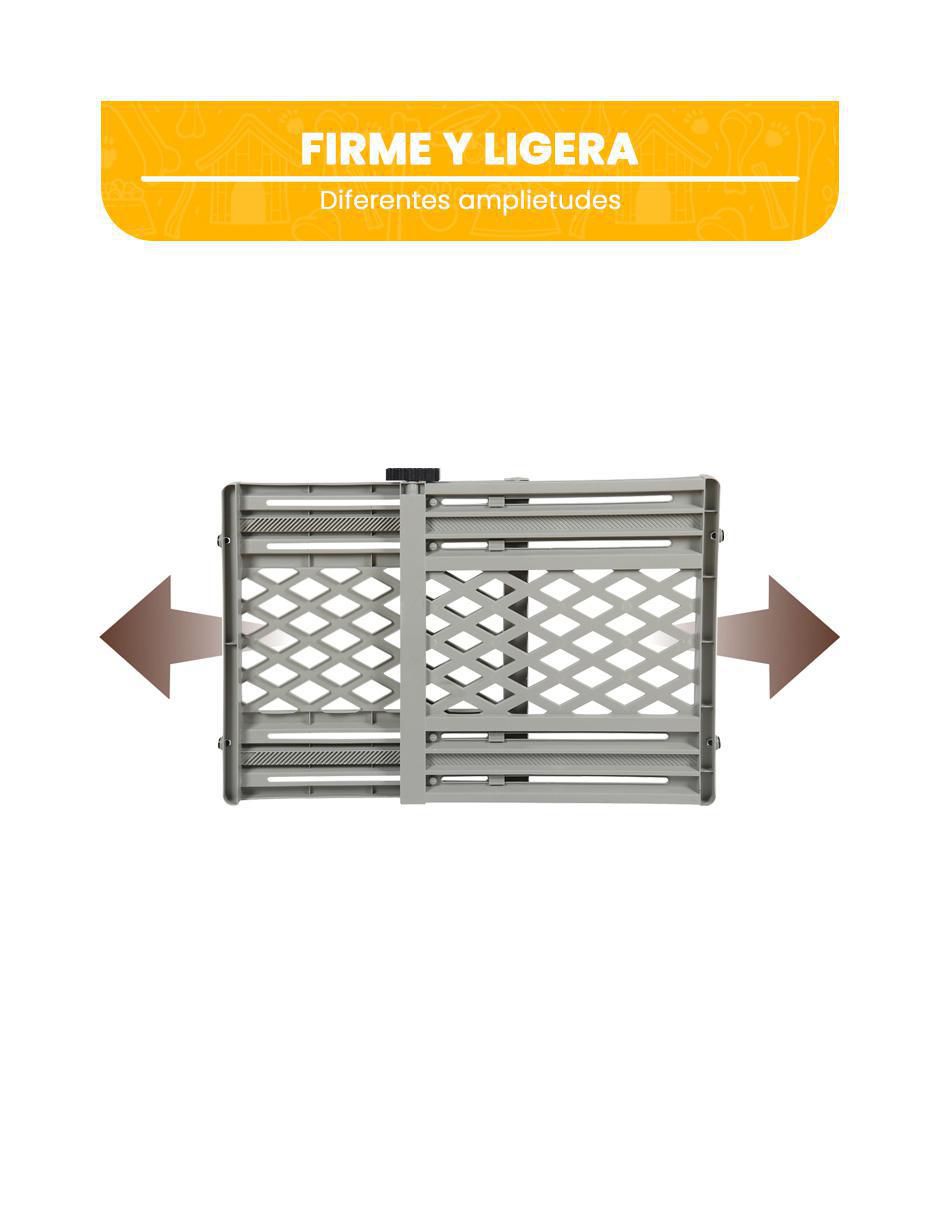 puerta de seguridad de plástico para mascota 6