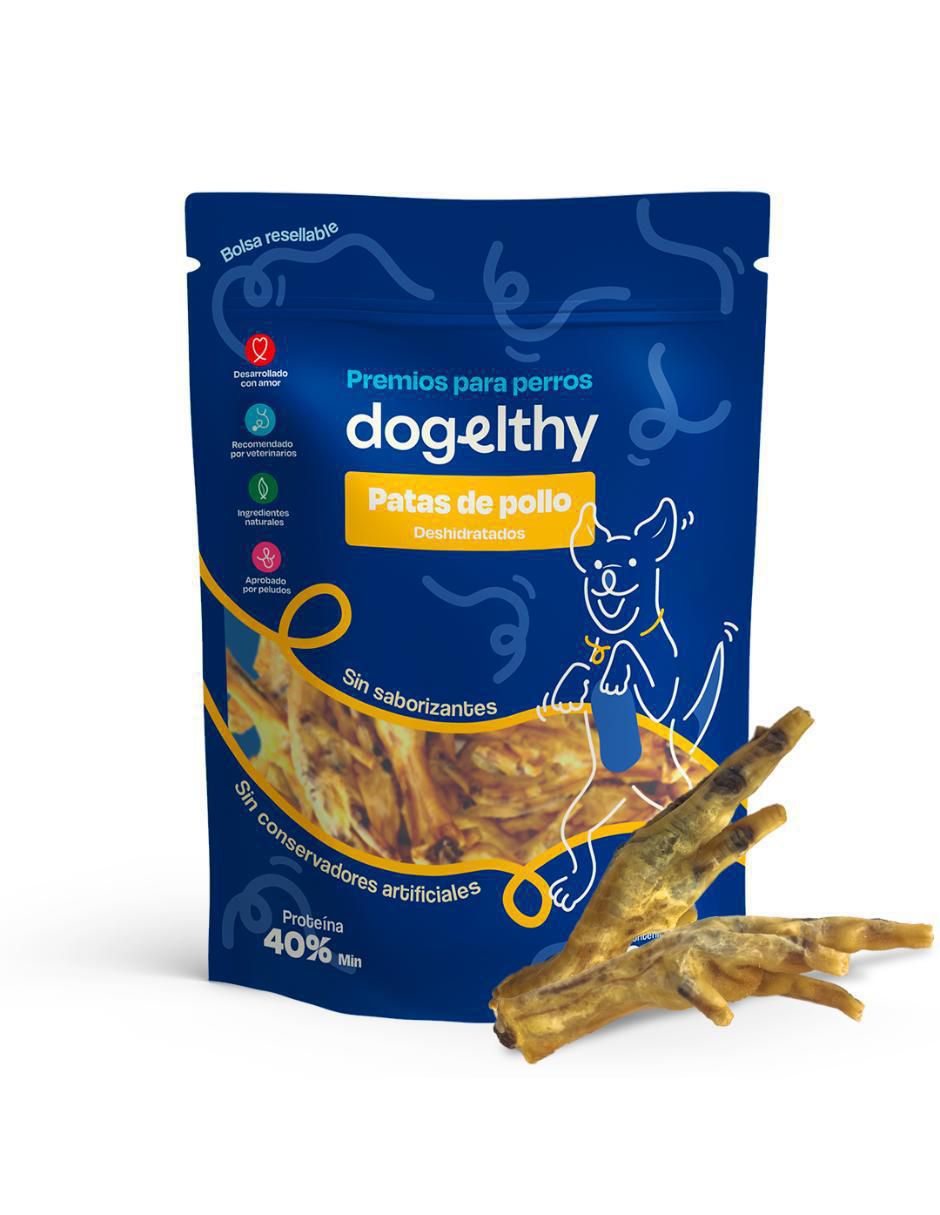 Pata de pollo premio para perro 100 g