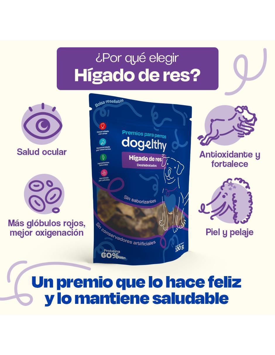 Premio de res para perro 100 g 3