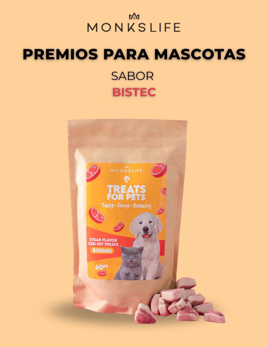 Calmante para mascota de res para perro y gato contenido 60 piezas 2