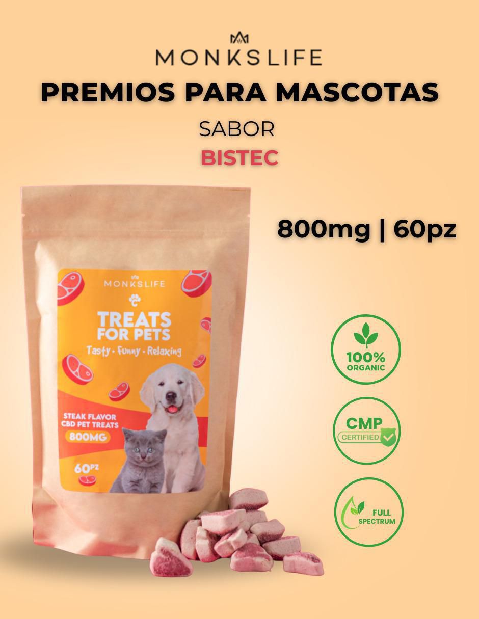 Calmante para mascota de res para perro y gato contenido 60 piezas 6
