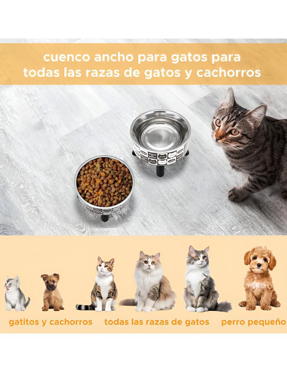 Plato comedero para perro y gato 400 ml 4