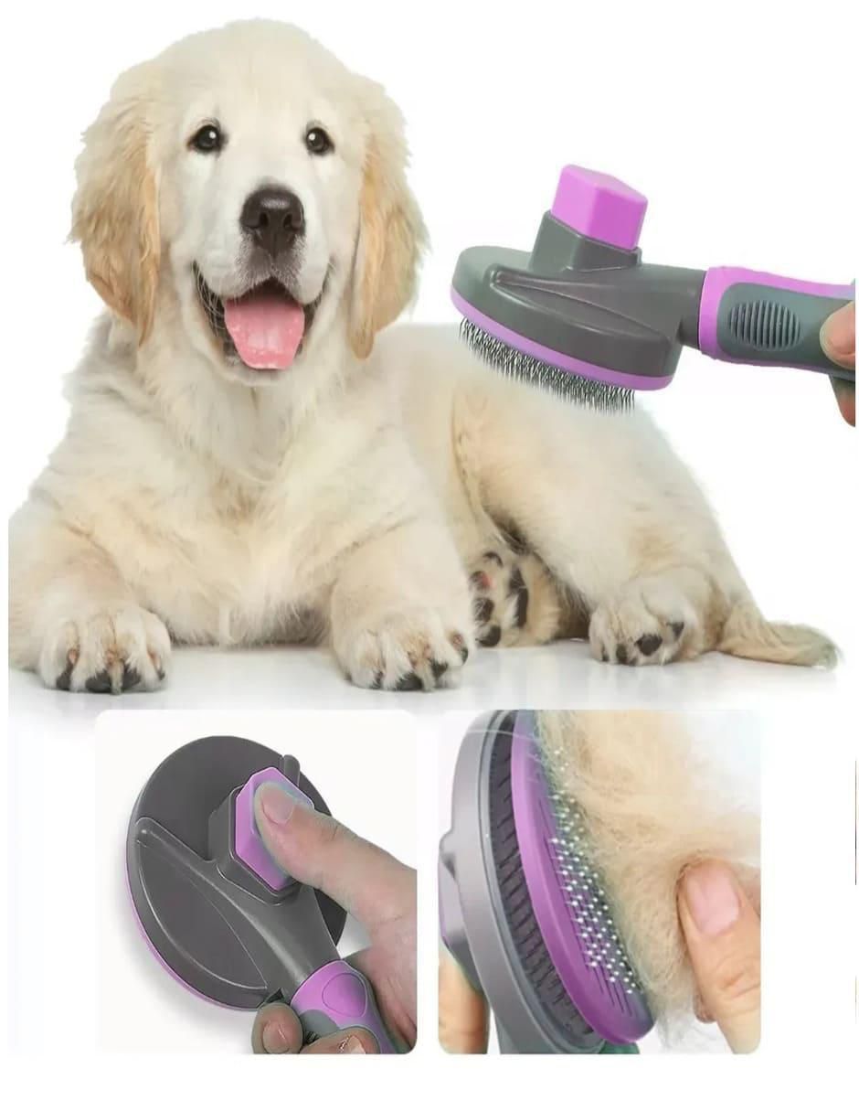 Cepillo de plástico para perro y gato 2