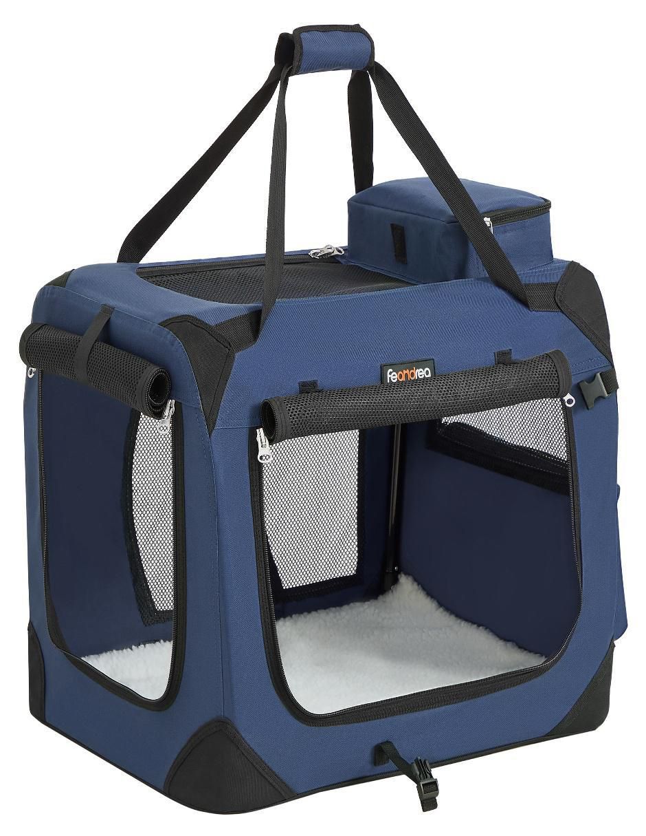 Bolsa transportadora para perro de tela