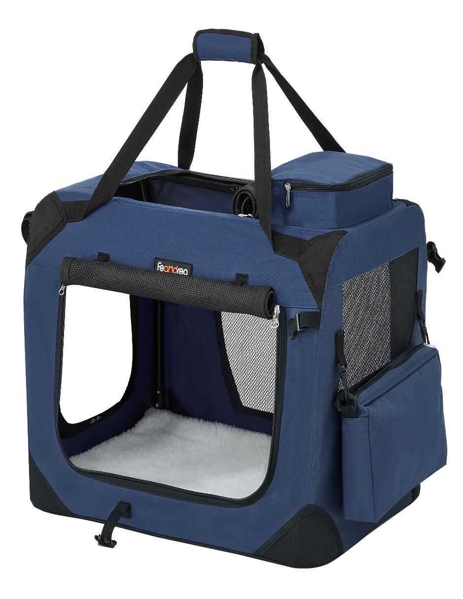 Bolsa transportadora para perro de tela 3