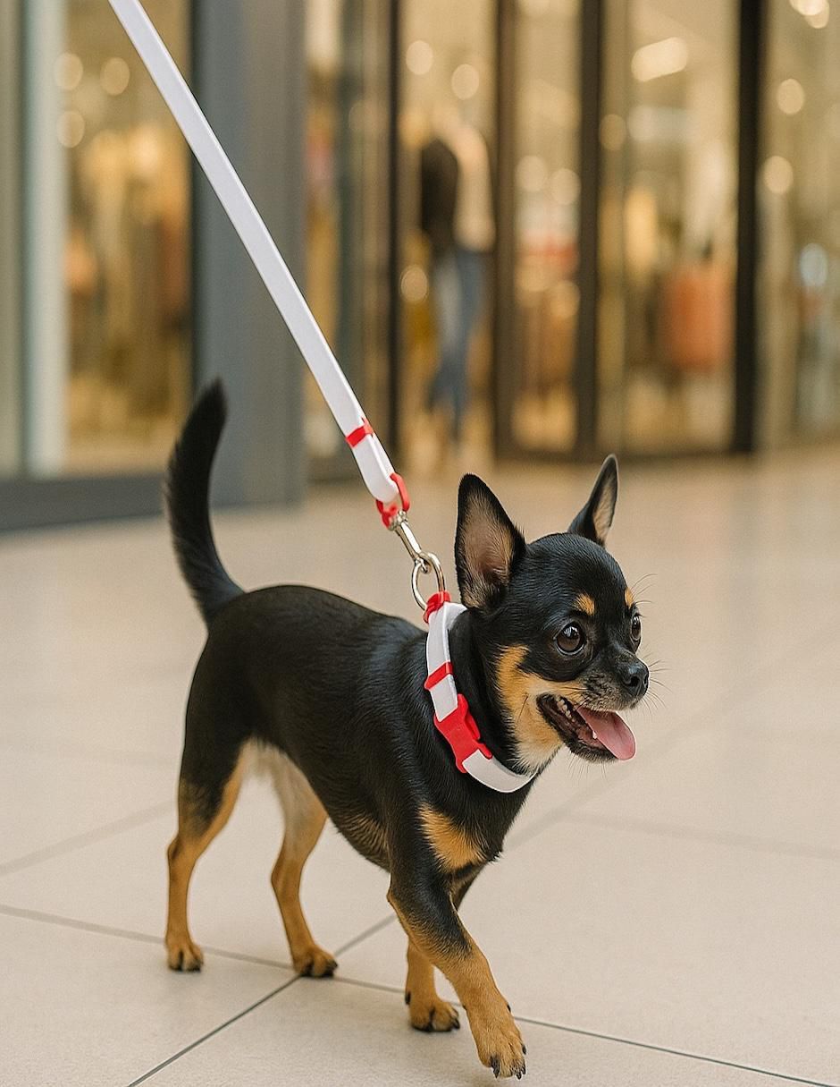 Correa y collar para perro 6