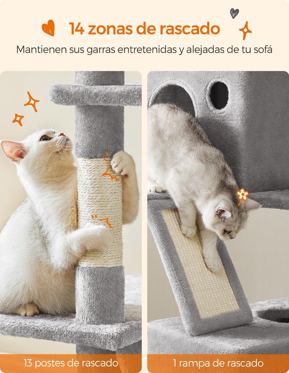 Mueble rascador para gato 2