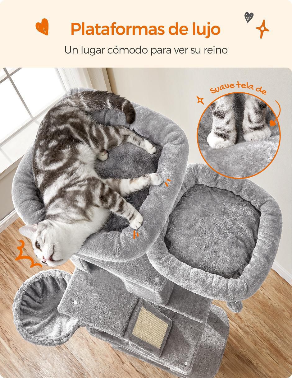 Mueble rascador para gato 3