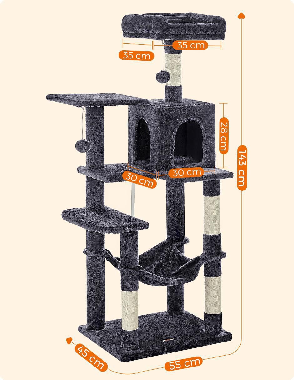 Mueble rascador para gato 4