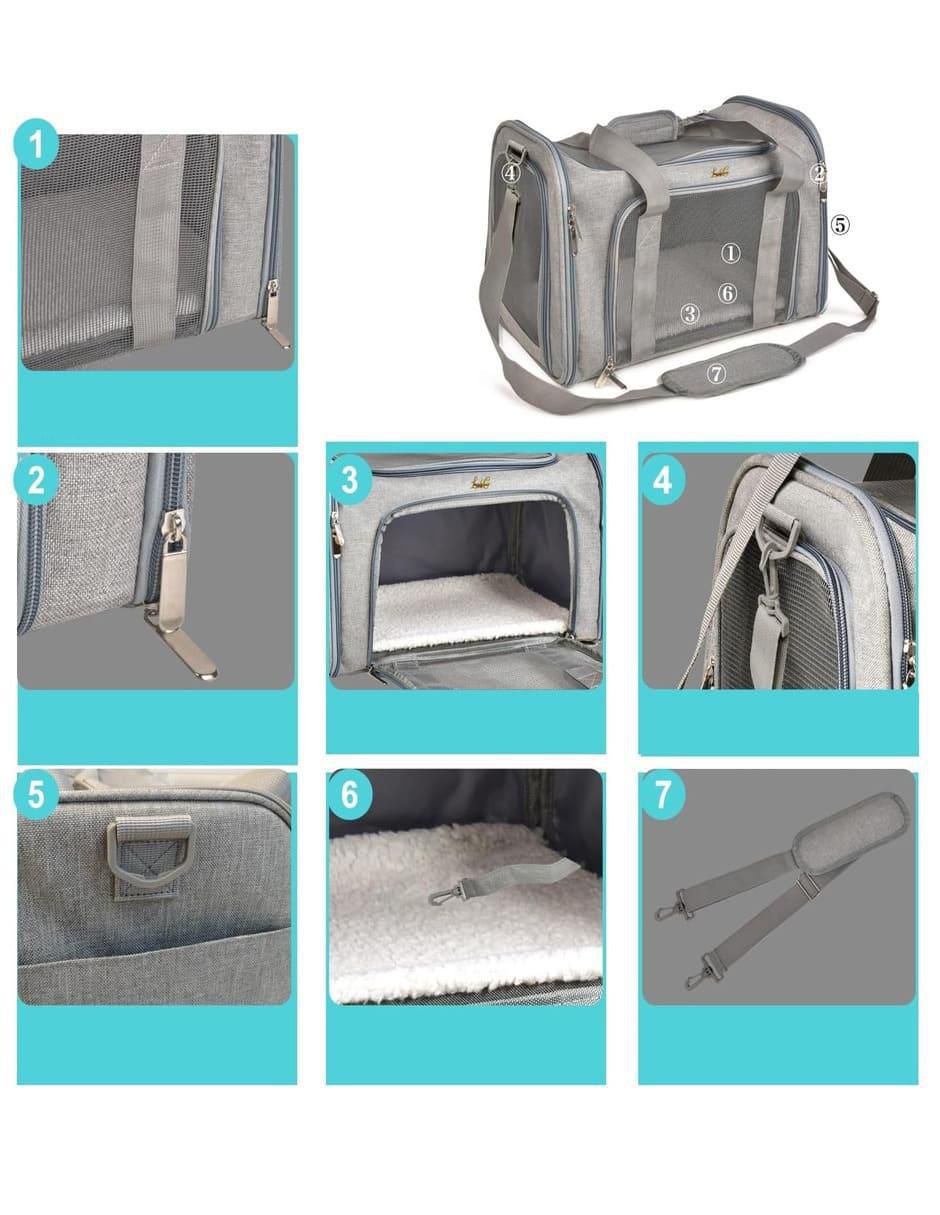 Mochila para perro y gato 4