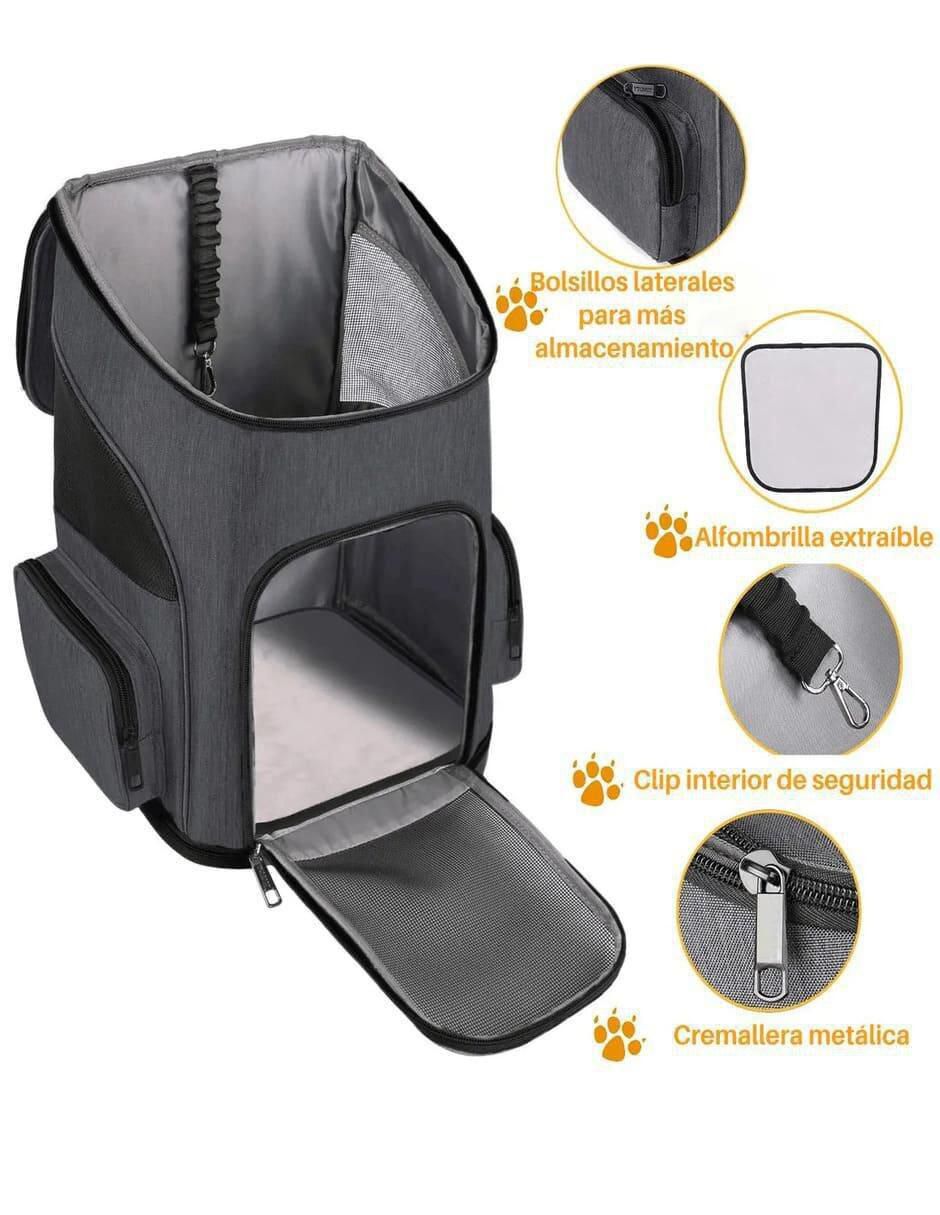 Mochila para perro y gato 4