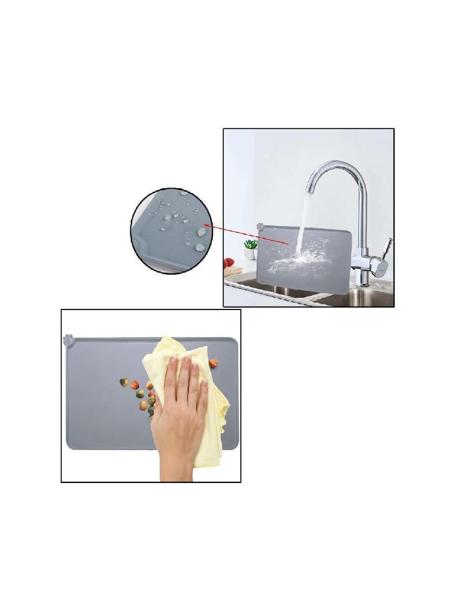 Tapete para plato de mascota 2