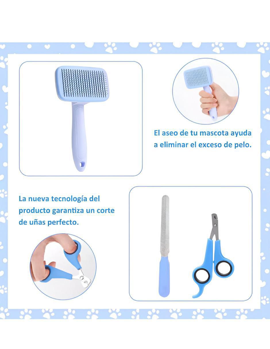 Cepillo de acero inoxidable para perro y gato 3