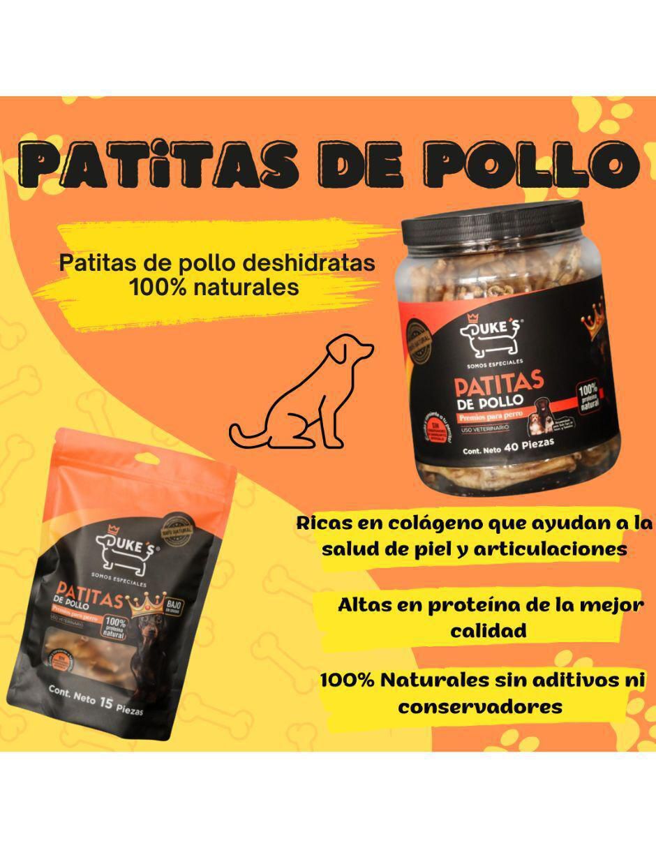 Pata de pollo premio para perro 4