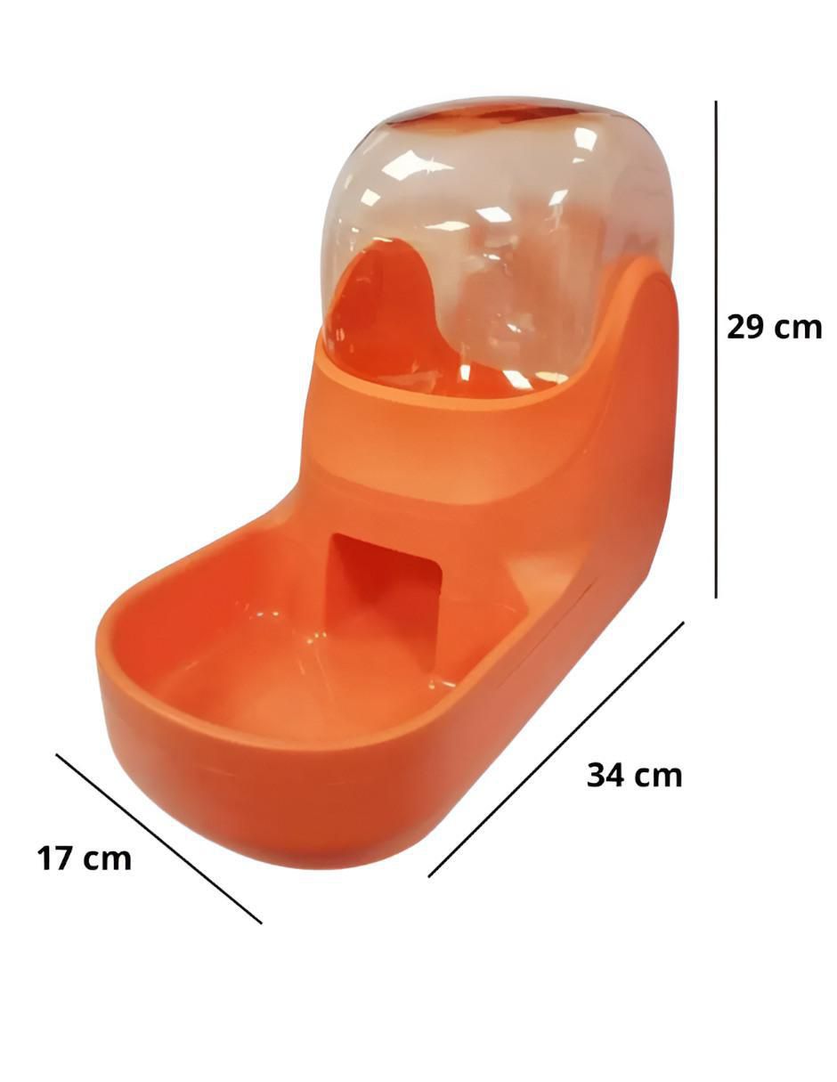 Bebedero transparente para perro 2.5 L 3