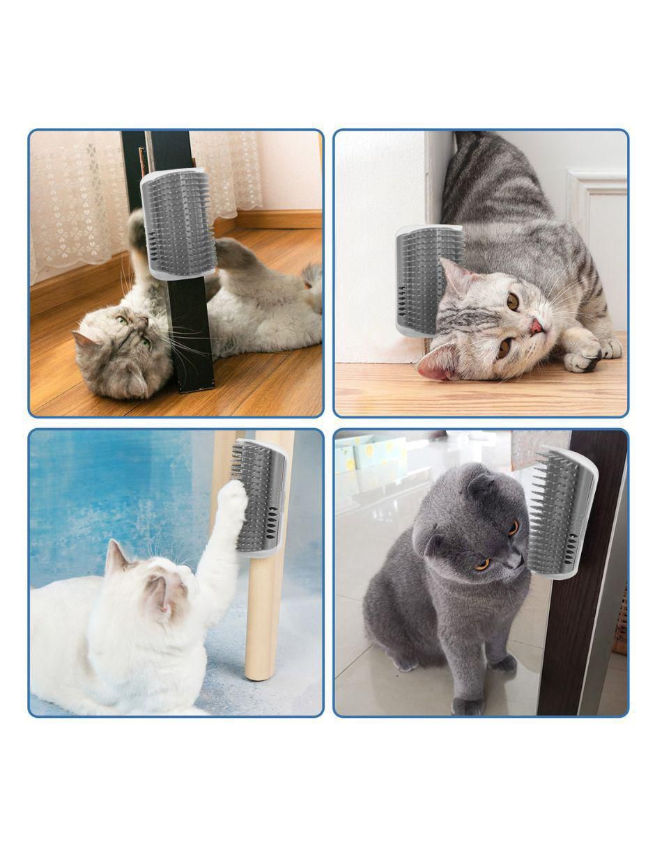 Set rastrillo limpiador de silicón para gato 5